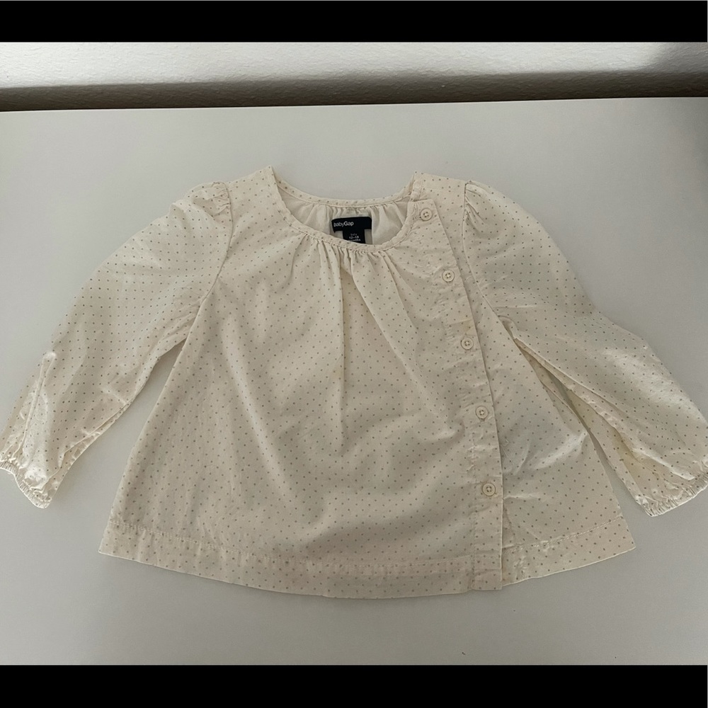 Baby gap girl blouse
